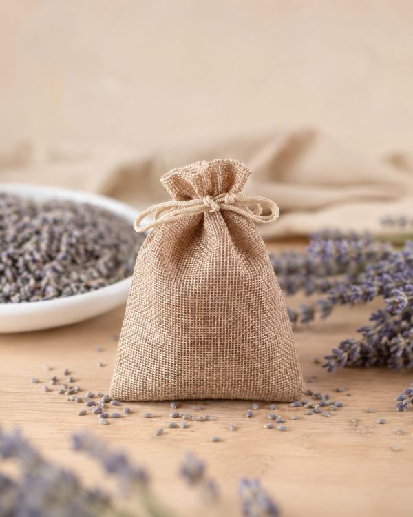 Lavender scented sachet made of cotton