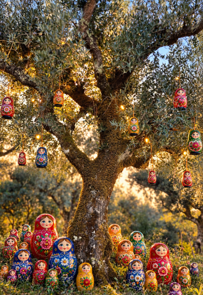 Olive Tree Adoption Matryoshka