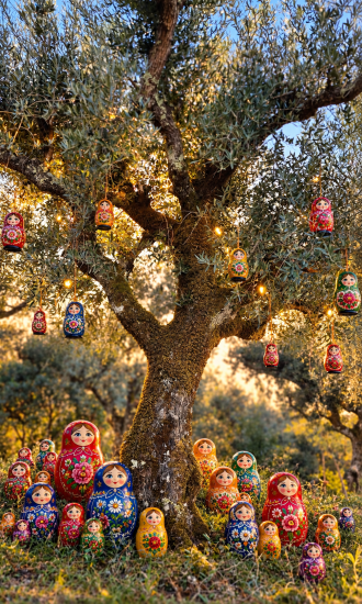 Olive Tree Adoption Matryoshka