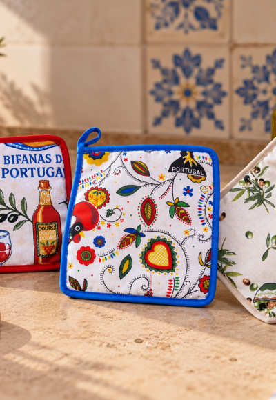 Portugiesischer Topflappen aus 100 % Baumwolle – Made in Portugal
