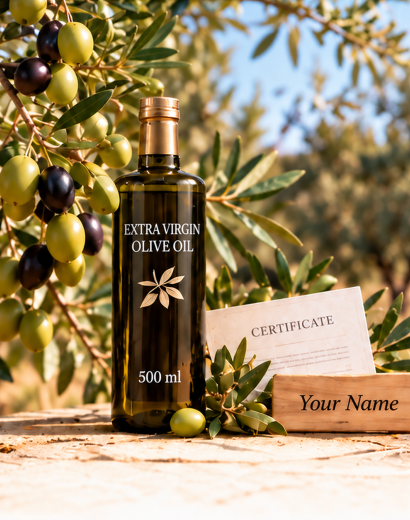 Personalized Olive Tree Adoption in Portugal. Including a Personal Adoption Certificate